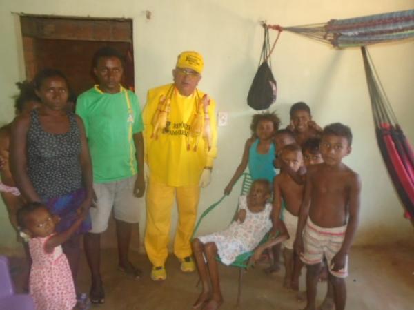 Idosa faz 111 anos e celebra anivers&aacute;rio na localidade Buritizinho.(Imagem:FlorianoNews)