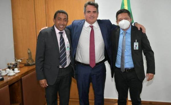 Joel participa de reuniões em Brasília com o FNDE e com o ministro Ciro Nogueira