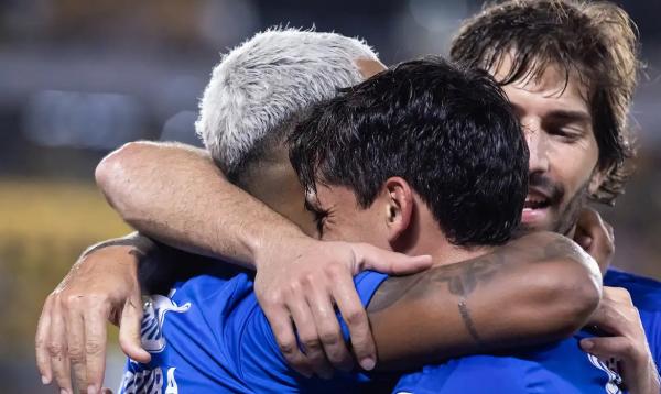 Barcelona-EQU x Cruzeiro, no Est&aacute;dio Monumental Isidro Romero Carbo, em Guayaquil-EQU.(Imagem:Gustavo Aleixo/Cruzeiro)
