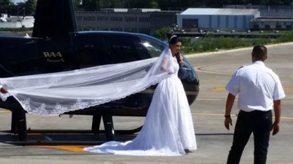 Helicóptero cai e mata noiva a caminho do casamento em SP
