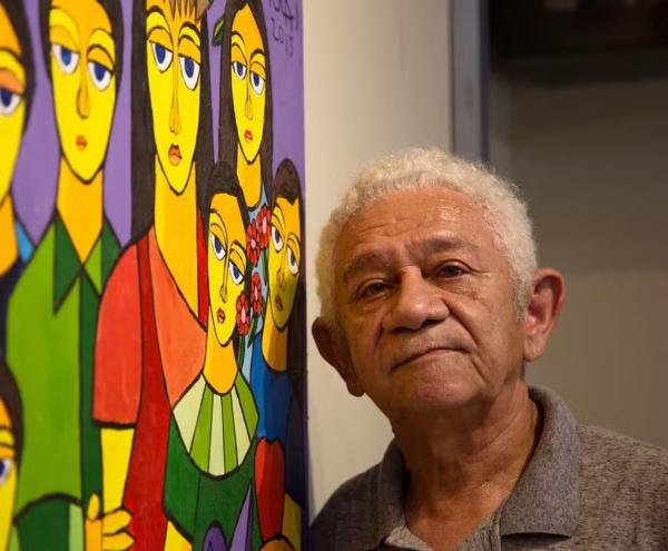 Artista plástico Nonato Oliveira comemora 60 anos de carreira: "quero pintar até os 100 anos"