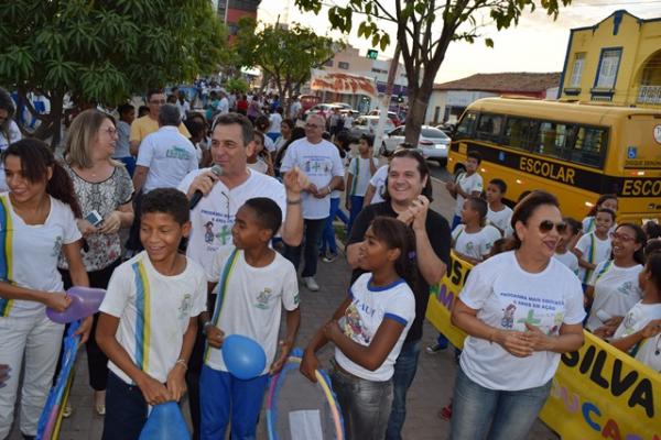 O programa funciona em 36 escolas municipais da cidade e no campo.(Imagem:Secom)