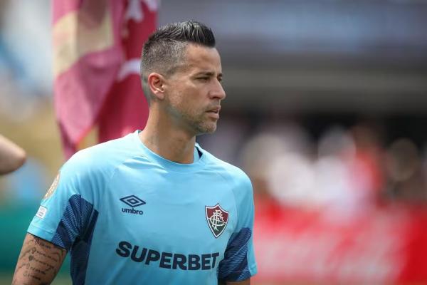 F&aacute;bio, goleiro do Fluminense, contra a Inter de Mil&atilde;o.(Imagem:Marcelo Gon&ccedil;alves/Fluminense FC)