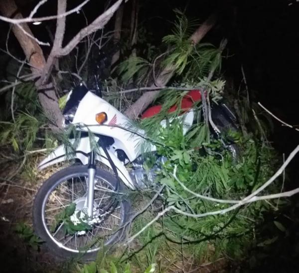 Polícia Militar de Floriano recupera motocicleta roubada