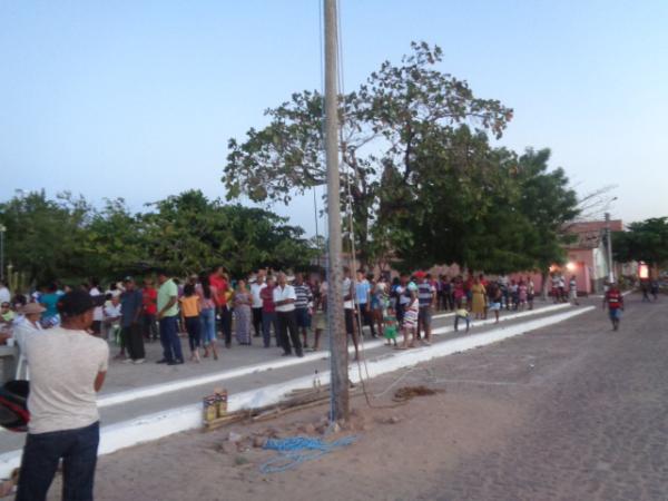Prociss&atilde;o e Santa Missa encerram o Festejo de Nossa Senhora de Nazar&eacute;.(Imagem:FlorianoNews)