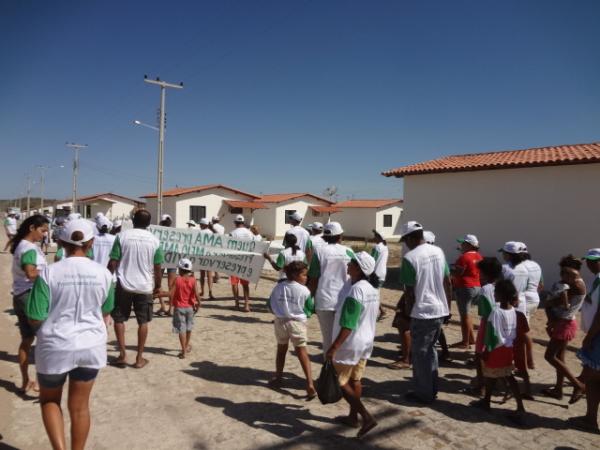 Realizada 1&ordf; Caminhada Ecol&oacute;gica do Residencial Jos&eacute; Pereira em Floriano(Imagem:FlorianoNews)