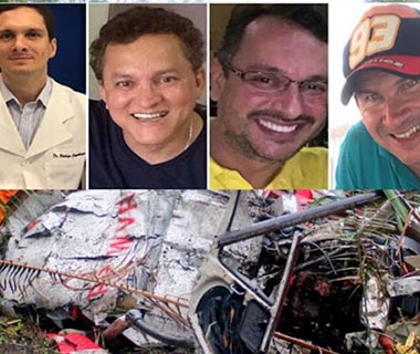 Força Aérea investiga queda de helicóptero que matou médicos piauienses