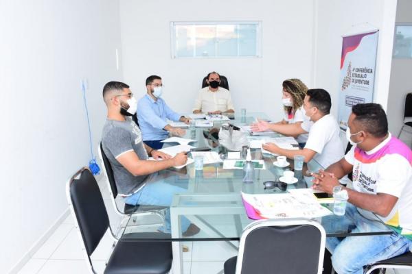 Antônio Reis participa de reunião com Coordenadoria Estadual da Juventude