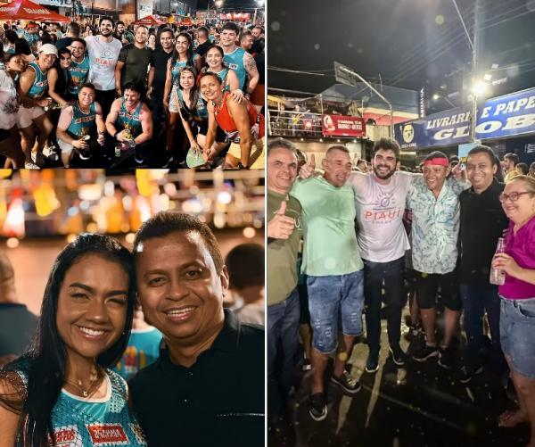 Deputado Dr. Francisco Costa participa do Zé Pereira em Floriano ao lado de líderes políticos