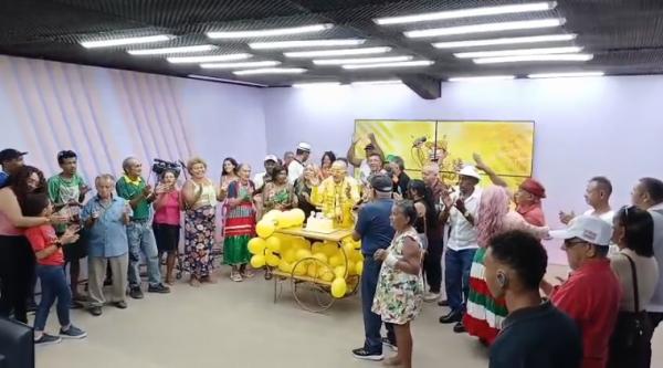 Repórter Amarelinho celebra 69 anos com edição especial do Amarelinho na TV(Imagem:FlorianoNews)