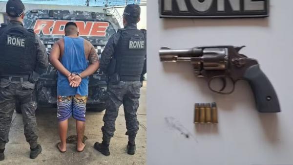 Condenado a mais de 15 anos de prisão por roubo é preso em Teresina