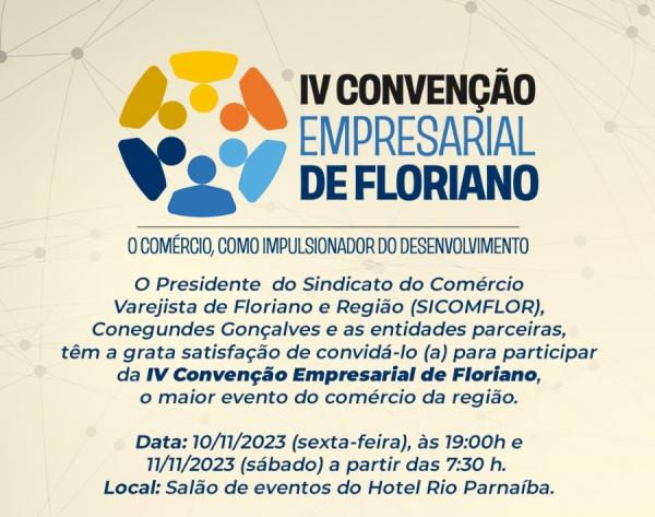 IV Convenção Empresarial de Floriano promete insights valiosos para o mundo dos negócios na região