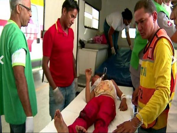Pai arremessa filha de 5 anos pela janela para salv&aacute;-la(Imagem:Cidadeverde.com)