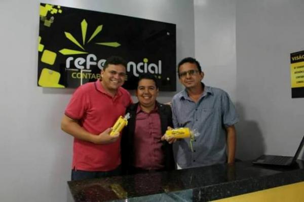 Escrit&oacute;rio da Referencial Contabilidade &eacute; inaugurado no bairro Manguinha.(Imagem:Reprodu&ccedil;&atilde;o/Facebook)