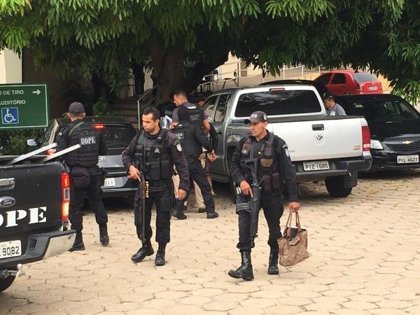 Pol&iacute;cia cumpre mandados no Piau&iacute;, Maranh&atilde;o e S&atilde;o Paulo pela Opera&ccedil;&atilde;o Codinomes(Imagem:Murilo Lucena/TV Clube)