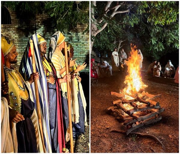  Produtores ajustam &uacute;ltimos detalhes para Paix&atilde;o de Cristo em Floriano(Imagem:Divulga&ccedil;&atilde;o)
