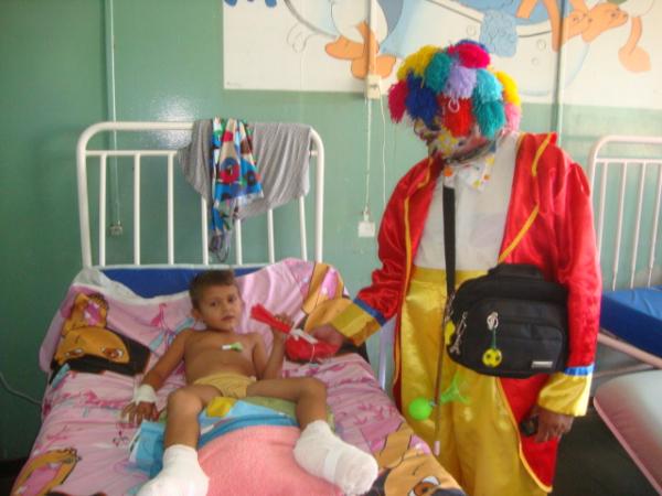 &Eacute; um belo gesto de amor, fazer a alegria daqueles que est&atilde;o enfermos no hospital(Imagem:reda&ccedil;&atilde;o)
