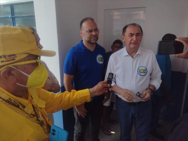 Candidatos Antônio Reis e Joab Curvina da Coligação