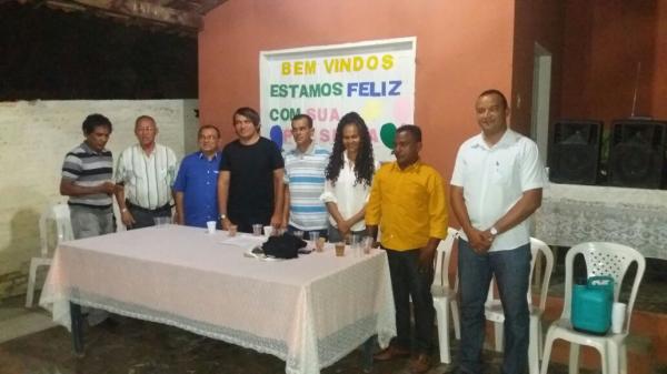 Empossada a nova diretoria da Associa&ccedil;&atilde;o de Moradores do Bairro Caixa D&aacute;gua.(Imagem:FlorianoNews)