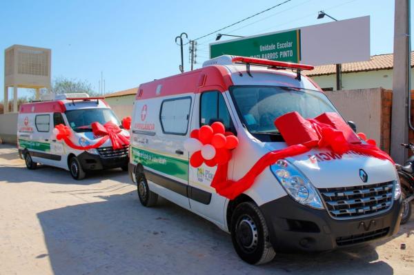 Novas ambulâncias são entregues no sul do Piauí