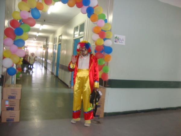 Palha&ccedil;o Carrapeta no Hospital de Floriano(Imagem:reda&ccedil;&atilde;o)