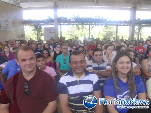 Amauri Juc&aacute; se apresentou na segunda edi&ccedil;&atilde;o do Projeto SESC Riso em Floriano.(Imagem:FlorianoNews)