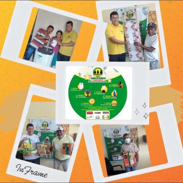 Comercial Casa do Fazendeiro divulga nota de agradecimento e ganhadores do "Show de Prêmios"