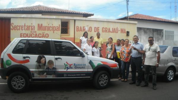 Secretaria de Educação de Barão de Grajaú recebe veículo novo.(Imagem:FlorianoNews)
