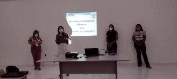 Sistema de Esgotamento Sanit&aacute;rio &eacute; discutido em Floriano(Imagem:FlorianoNews)