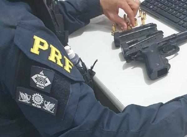 PRF prende homem por porte ilegal de arma em Floriano