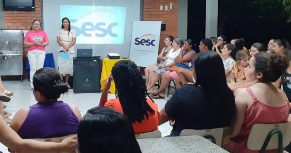 Sesc Ler Acauã promove encontro de professores e responsáveis por crianças atendidas pelo Criar Sesc