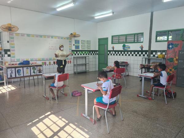 Centros Municipais de Educação Infantil retornam aulas em formato híbrido em Teresina