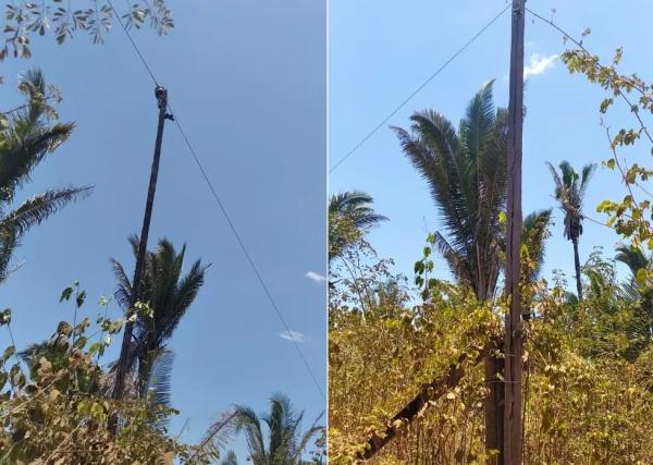 CPI da Equatorial: depoimento destaca gambiarras e postes de madeira com fios caídos no PI