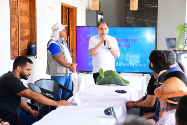 Rural: Prefeitura de Floriano participa de capacitação em caprinocultura do SEBRAE(Imagem:Secom)