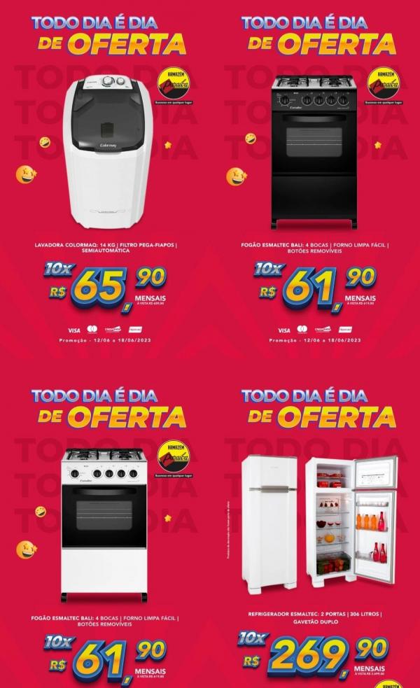 Aproveite as ofertas di&aacute;rias do Armaz&eacute;m Para&iacute;ba: Eletrodom&eacute;sticos com pre&ccedil;os imbat&iacute;veis(Imagem:Divulga&ccedil;&atilde;o )