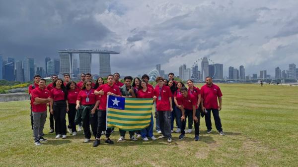 Intercambistas do programa Do Piauí para o Mundo encerram imersão acadêmica e cultural em Singapura(Imagem:Ascom Seduc)