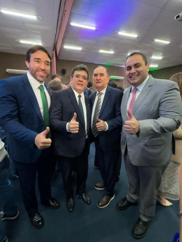 Rafael Fonteles e Antônio Reis em Sintonia administrativa e política(Imagem:Ascom)