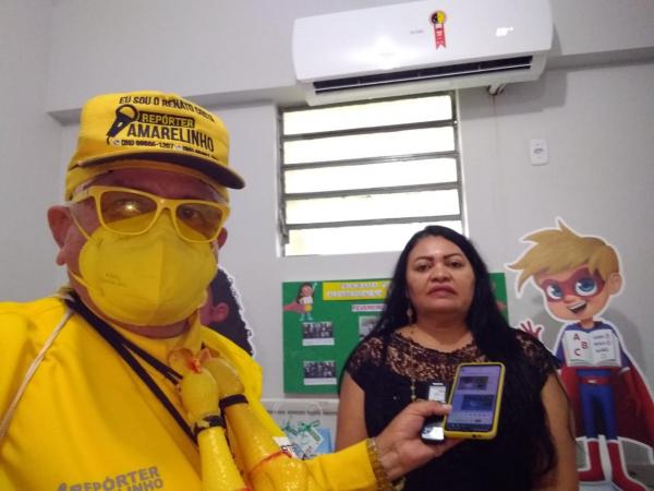 Hild&aacute;gia Ara&uacute;go, coordenadora 10&ordf;GRE(Imagem:FlorianoNews)