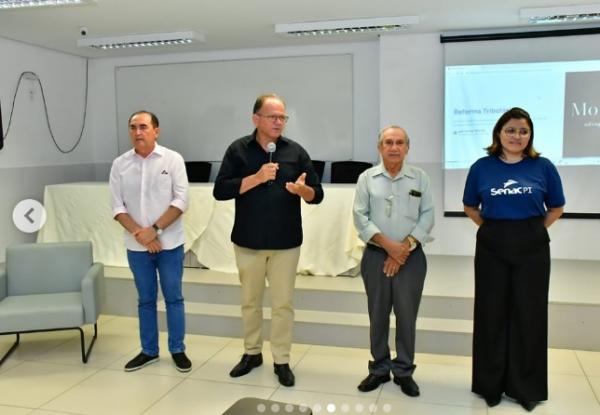 Floriano recebe Carlos Yuri de Morais para discutir os impactos da Reforma Tributária nas empresas