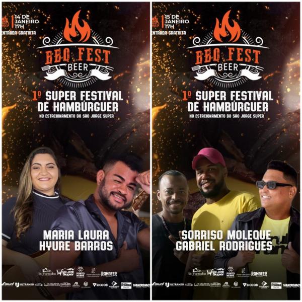 1&ordm; Super Festival de Hamb&uacute;rguer come&ccedil;a neste s&aacute;bado (14)(Imagem:Divulga&ccedil;&atilde;o)