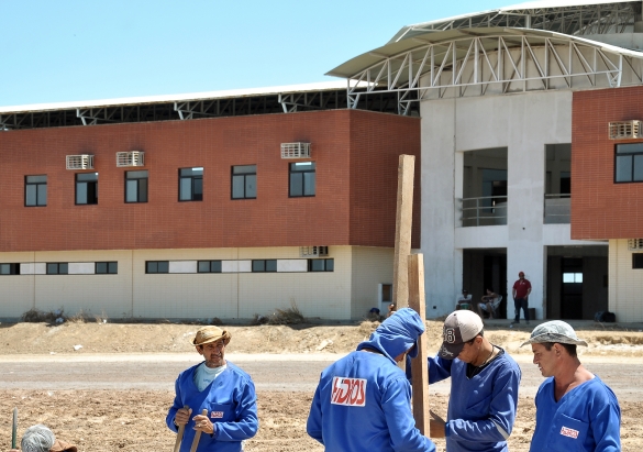 Obra do novo Terminal Rodoviário de Floriano chega à reta final