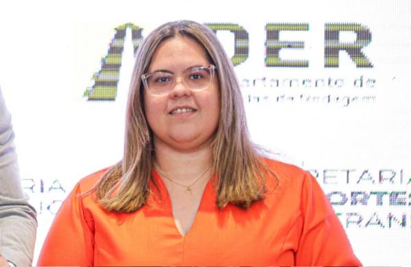 Luana Barradas, diretora-geral do Detran-PI.(Imagem:Divulga&ccedil;&atilde;o)