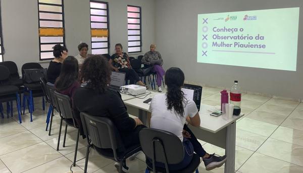 Observatório da Mulher Piauiense recebe visita de especialista para aprimorar estratégias