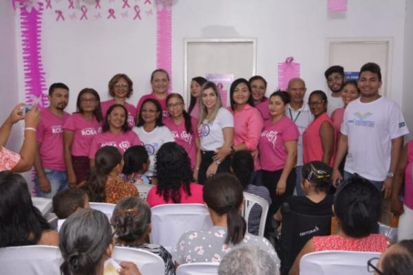 UBS Paulo Kalume realiza ação preventiva no Outubro Rosa
