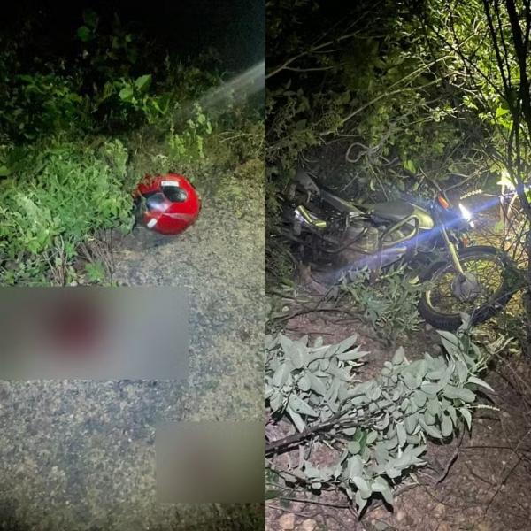 Idoso morre e mulher fica gravemente ferida em acidente com motocicleta na BR-407 no Sul do Piauí