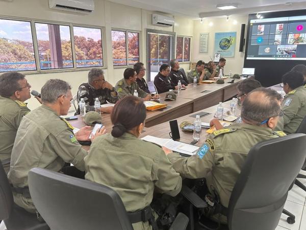Tropas da PM que reforçarão a segurança nas eleições municipais no Piauí viajam nesta quinta (3)