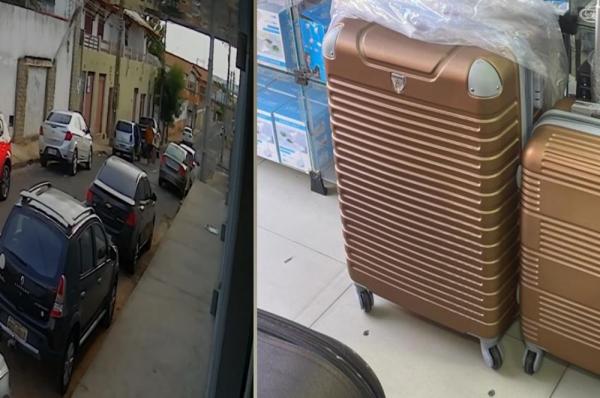 Casal tem malas furtadas de carro próximo à Central de Flagrantes e prejuízo chega a R$ 10 mil