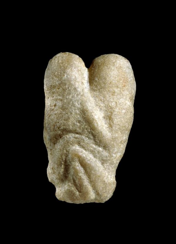 Estatueta Ain Sakhri Lovers, representa&ccedil;&atilde;o mais antiga de que se tem not&iacute;cia de um casal transando.(Imagem:British Museum)