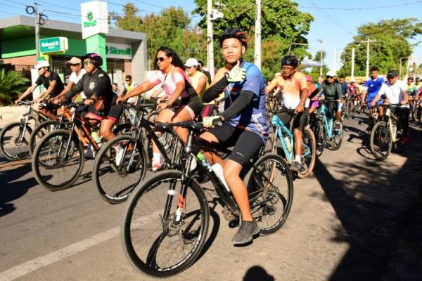 129 anos: Passeio cicl&iacute;stico re&uacute;ne cerca de 1.500 participantes nas comemora&ccedil;&otilde;es do anivers&aacute;rio de Floriano(Imagem:Secom)