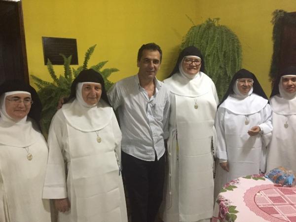 Prefeito Gilberto Júnior participa de homenagem a Santos Reis